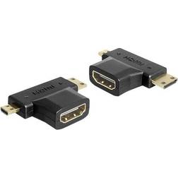 HDMI - Mini HDMI/Micro HDMI Adapter M-F