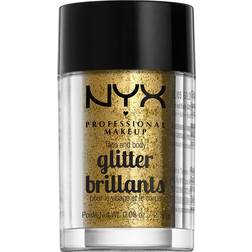 NYX Face & Body Glitter Gold