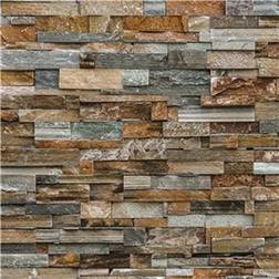 Ideal Decor Murals Colorful Stone Wall (00159)