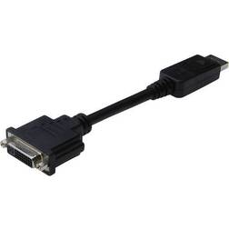DisplayPort - DVI-I Adapter M-F 0.2m