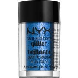 NYX Face & Body Glitter Blue