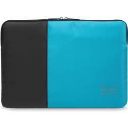 Targus Pulse Laptop Sleeve 15.6" - Black/Atoll Blue
