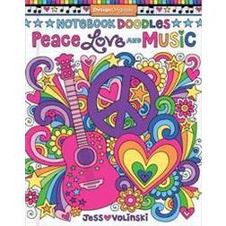 Peace, Love, Music Adult Coloring Book (Paperback, 2015)