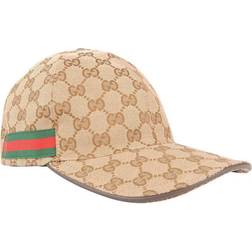 Gucci Original GG Canvas Baseball Hat - Beige/Ebony