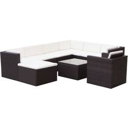 vidaXL 42674 Outdoor Lounge Set, 1 Table incl. 1 Chairs