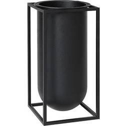 Audo Copenhagen Kubus Lolo Black Vase 24cm
