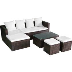 vidaXL 42585 Outdoor Lounge Set, 1 Table incl. 1 Sofas
