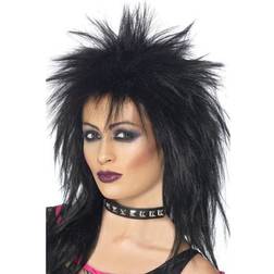 Smiffys Rock Diva Wig Black