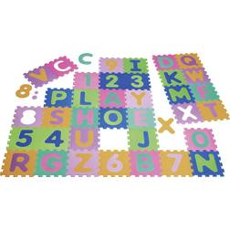 Playshoes Soft Alphabet & Number with Play Mat 36 Pieces