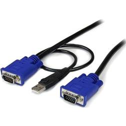 USB A/VGA-VGA 3m