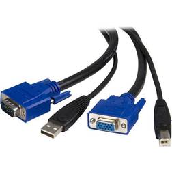 StarTech USB A/VGA - USB B/VGA M-F 15.1ft