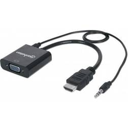 HDMI-VGA/3.5mm/USB B Micro 0.5m