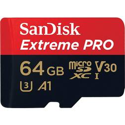 SanDisk Extreme Pro MicroSDXC V30 UHS-I U3 A1 64GB