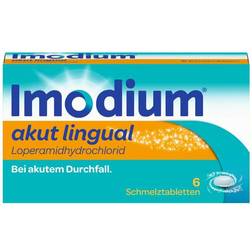 Imodium Akut Lingual 2mg 6 Stk. Im Mund auflösende Tablette