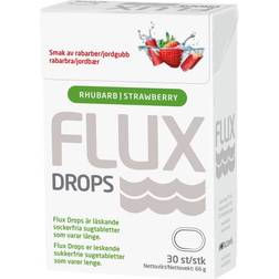 Flux Drops Rhubarb & Strawberry 30-pack
