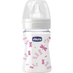 Chicco Well Being Bottle of Glass Latex 0m + 150ml
