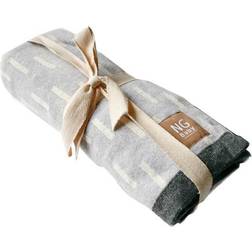 Ng Baby Cotton Blanket Grey Line