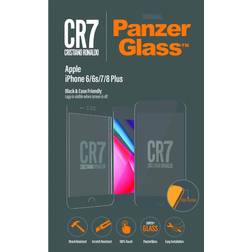PanzerGlass CR7 Screen Protector Black (iPhone 6/6s/7/8 Plus)