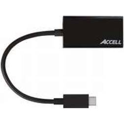 Accell USB C 3.1 -HDMI 2.0 M-F 0.5ft