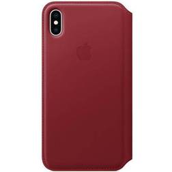 Apple Leather Folio (Product)Red Case for iPhone XS Max