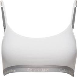 Calvin Klein CK One Logo Bralette - White