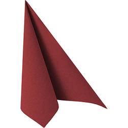 Papstar Napkins Royal Collection 1/4 Fold Wine Red 20-pack