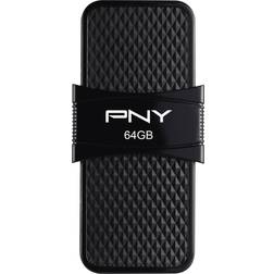 PNY Duo Link OTG 64GB USB 3.1 Type-A/Type-C