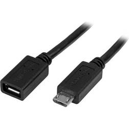 USB Micro-B - USB Micro-B M-F 0.5m