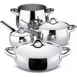 Alessi Mami Cookware Set with lid 7 Parts