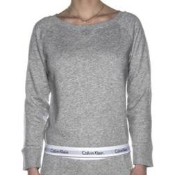 Calvin Klein Lounge Long Sleeve T-shirt - Grey Heather