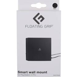 Floating Grip PS4 Pro Console Wall Mount - Black