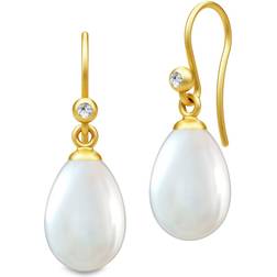 Julie Sandlau Aphrodite Earrings - Gold/Pearl