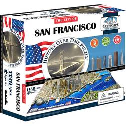 4D Cityscape The City of San Francisco 1130 Pieces