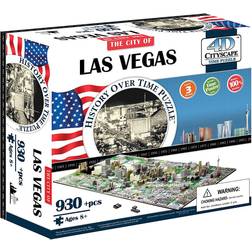 4D Cityscape The City of Las Vegas 930 Pieces