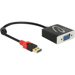 USB A-VGA Ferrite M-F 0.2m