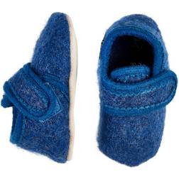 CeLaVi Baby Wool Shoes - Blue Melange