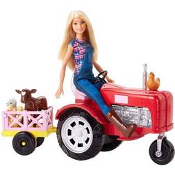 Barbie Doll & Tractor FRM18