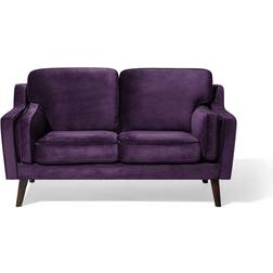 Beliani Lokka Velvet Sofa 150cm Zweisitzer