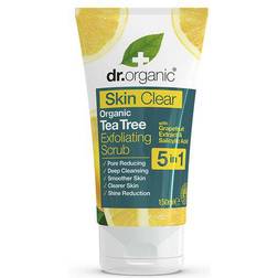 Dr. Organic Skin Clear Tea Tree Exfoliating Daily Scrub 150ml