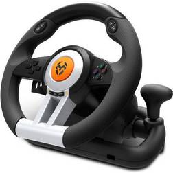 Krom NXKROMKWHL USB Steering Wheel - Black