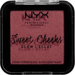 NYX Sweet Cheeks Creamy Powder Blush Glow Bang Bang