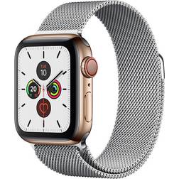 Apple Watch Series 5 Cellular 40mm Stainless Steel Case with Milanese Loop