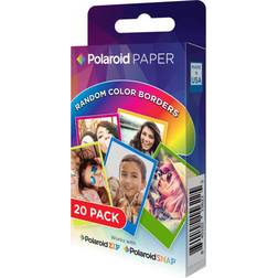 Polaroid Rainbow Border Premium Zink Paper 20 pack