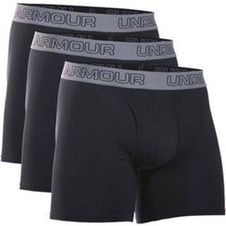 Under Armour Charged Cotton Stretch Boxerjock 3-pack - Black