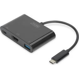 USB C-USB A/HDMI/USB C M-F Adapter