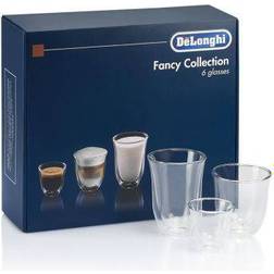 De'Longhi Fancy Collection Milchkaffee-Glas 3Stk.