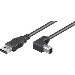 Goobay USB A - USB B (angled) 2.0 1m
