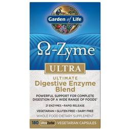 Garden of Life Ω-Zyme Ultra Digestive Enzyme Blend 180 pcs