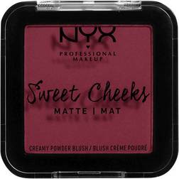 NYX Sweet Cheeks Creamy Powder Blush Matte Risky Business