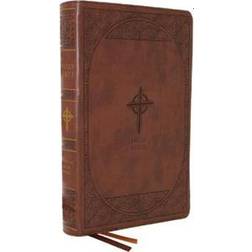 Nabre, New American Bible, Revised Edition, Catholic Bible, Large Print Edition, Leathersoft, Brown, Comfort Print: Holy Bible (Hardcover, 2020)